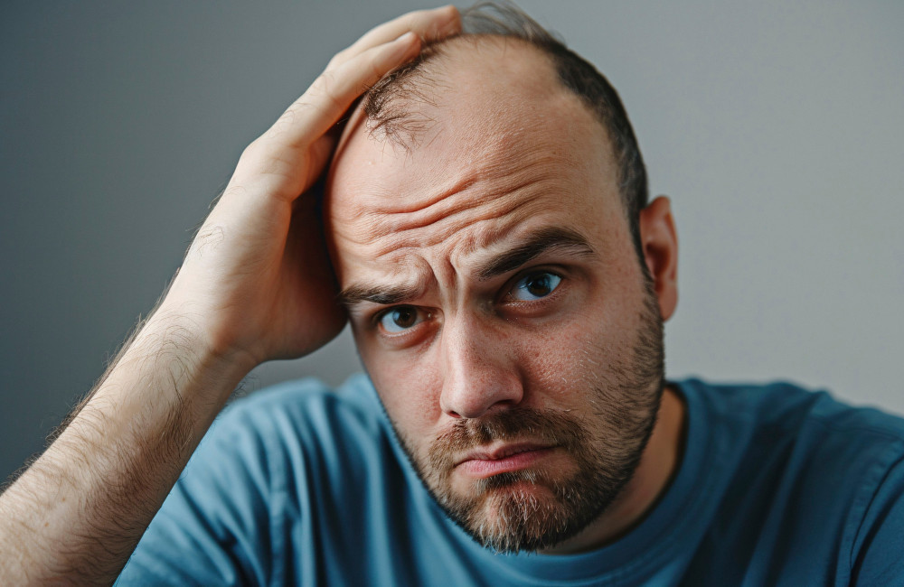 Women find bald men more attractive