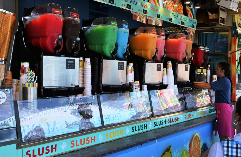 Slushies containing glycerol should not be drunk by children under seven