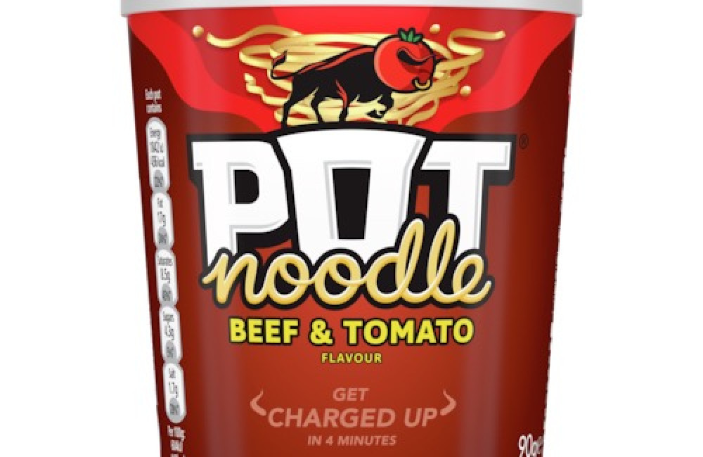 Gran has Pot Noodle-themed funeral