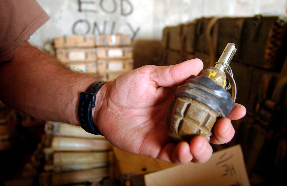 Live grenades found in Texas neighbourhood sale